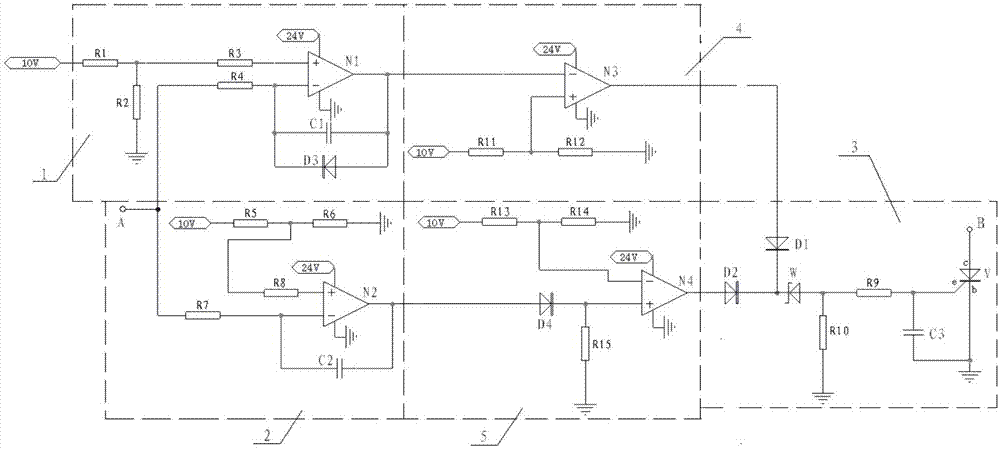 一種發(fā)電機(jī)控制器過(guò)壓及欠壓保護(hù)電路的制作方法與工藝