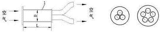 分布式静态表面燃烧器气体分流系统的制作方法与工艺