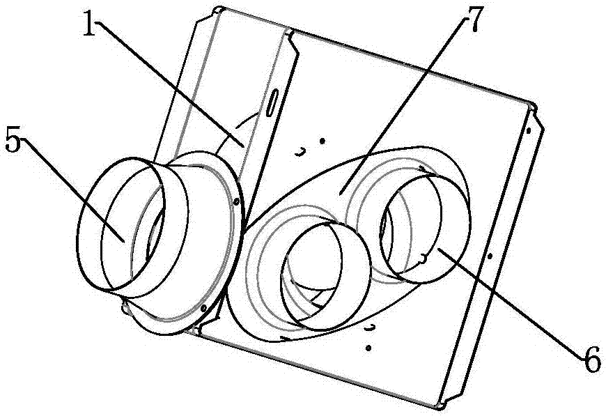 一种分体式管道扇的制作方法与工艺