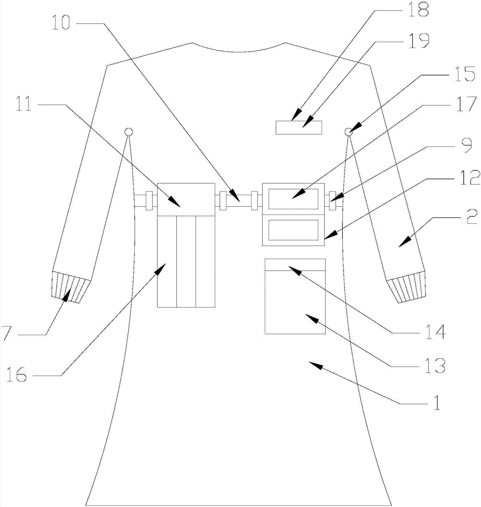 一种手术室护士专用护理服的制作方法与工艺