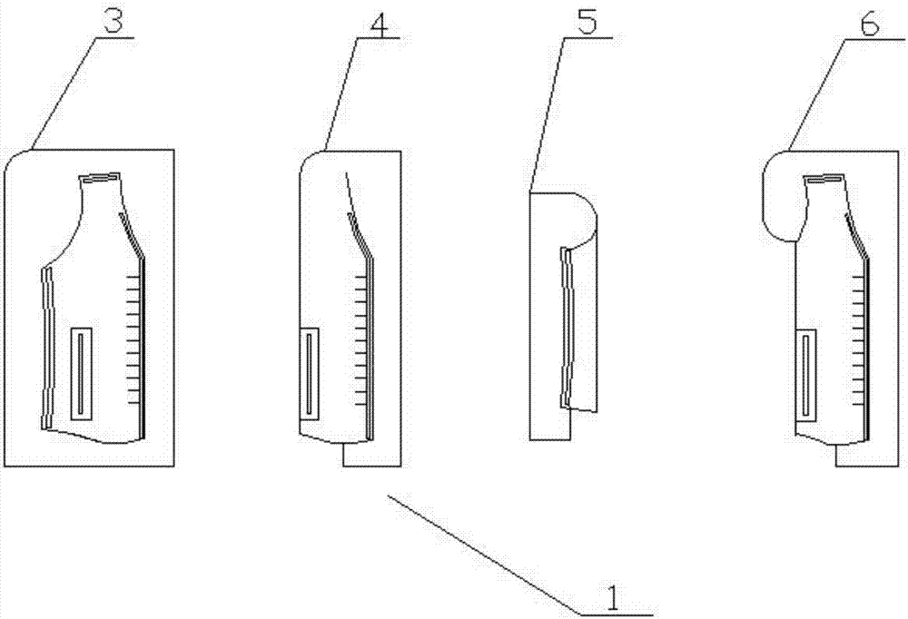 一种用于绒背心的多功能复合模板的制作方法与工艺