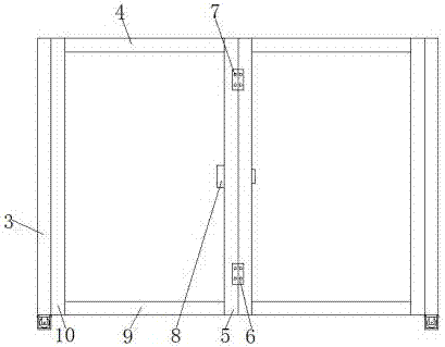 一種可調式多功能折疊烤火架的制作方法與工藝