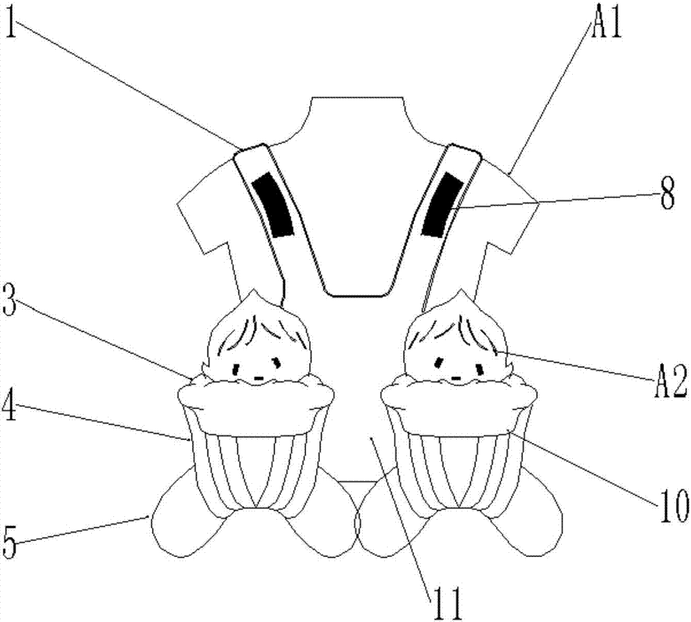 新生兒逃生背帶的制作方法與工藝