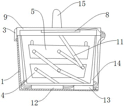 一种血糖仪工作箱的制作方法与工艺