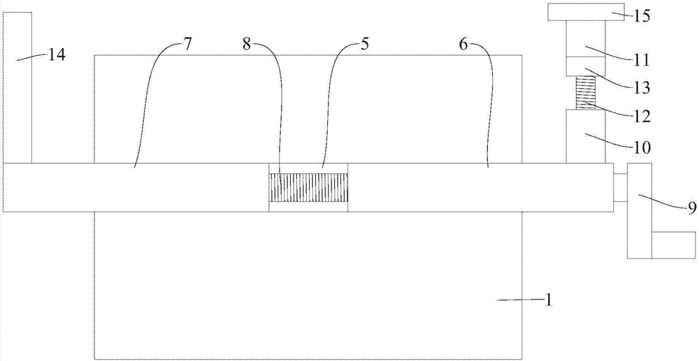 一種用于數(shù)控折彎機(jī)的底部調(diào)節(jié)裝置的制作方法