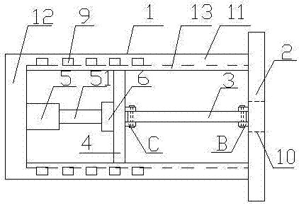 一種大型井口架自動(dòng)化拋丸支架的制作方法與工藝