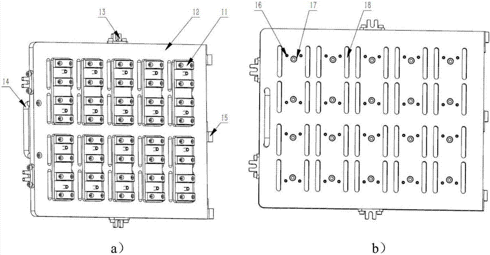 一種LED基片冷卻定型夾具的制作方法與工藝