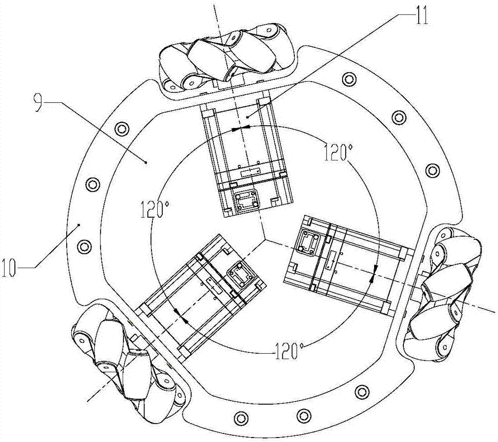 全方位移動并聯(lián)機(jī)器人的制作方法與工藝