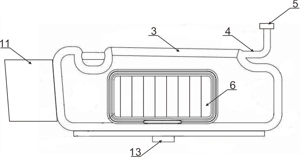 一種汽車通用遮陽板的制作方法與工藝