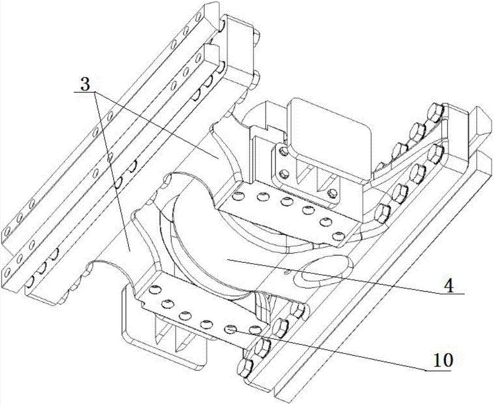 轨道车辆中高地板铰接车铰接装置的制作方法