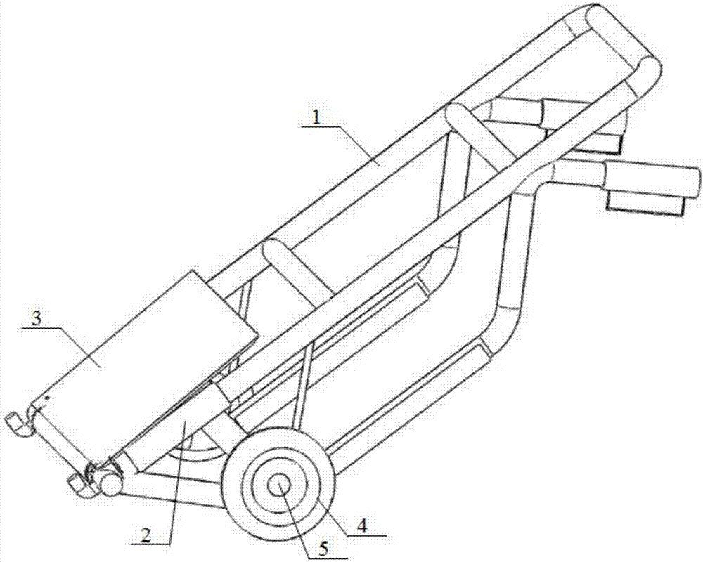 一種可折疊式手推車的制作方法與工藝