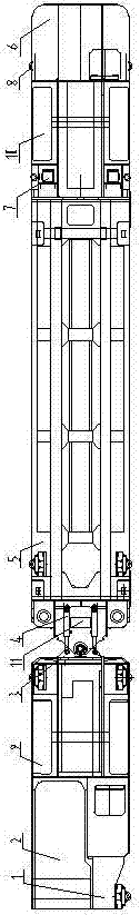 基于雙向駕駛的隧道運輸車裝置的制作方法