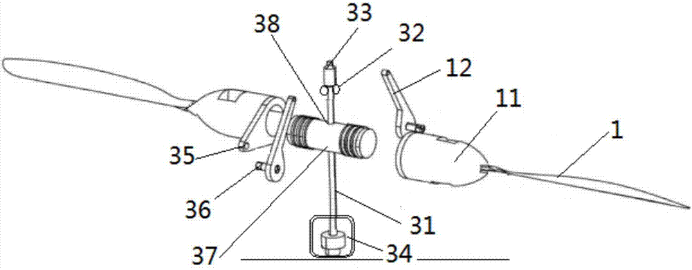 一種固定翼電動無人機的電機連接結(jié)構(gòu)的制作方法與工藝