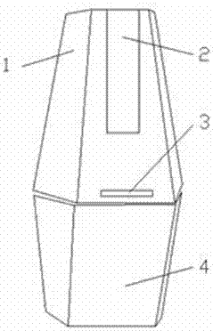 一種多用五邊形服裝銷售立體包裝盒的制作方法與工藝