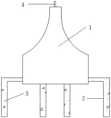 一種可適應(yīng)復(fù)雜地形的基礎(chǔ)結(jié)構(gòu)的制作方法與工藝