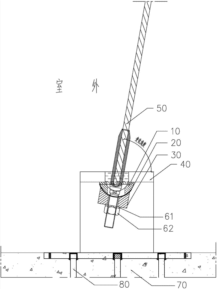 可自由變化角度的拉索幕墻拉索端部連接系統(tǒng)的制作方法與工藝