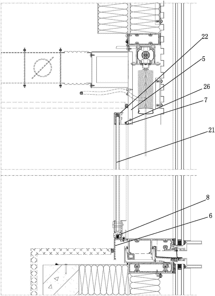 一种内循环呼吸式单元幕墙检修门结构的制作方法与工艺