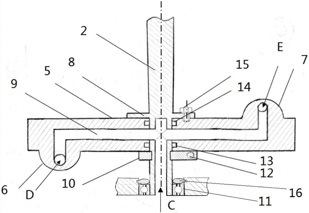 一種圓盤(pán)式油氣分離器驅(qū)動(dòng)裝置的制作方法