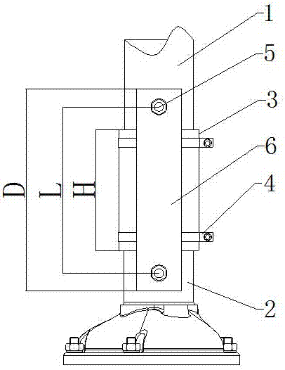 发电机组冷却系统软连接结构装置的制作方法
