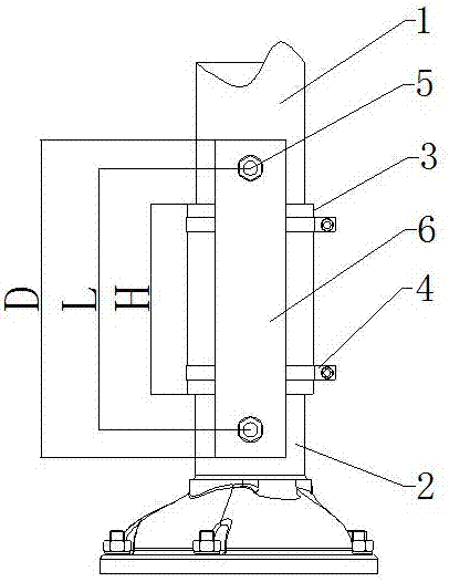 發(fā)電機組冷卻系統(tǒng)軟連接結(jié)構(gòu)裝置的制作方法