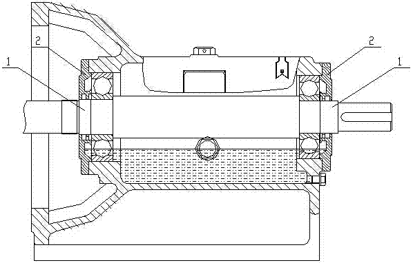 泵用轴承箱无接触式端盖的制作方法与工艺