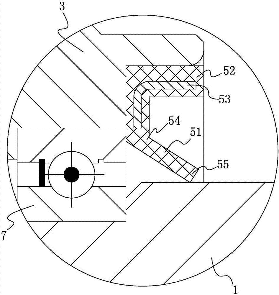 減速機(jī)構(gòu)的密封結(jié)構(gòu)的制作方法與工藝