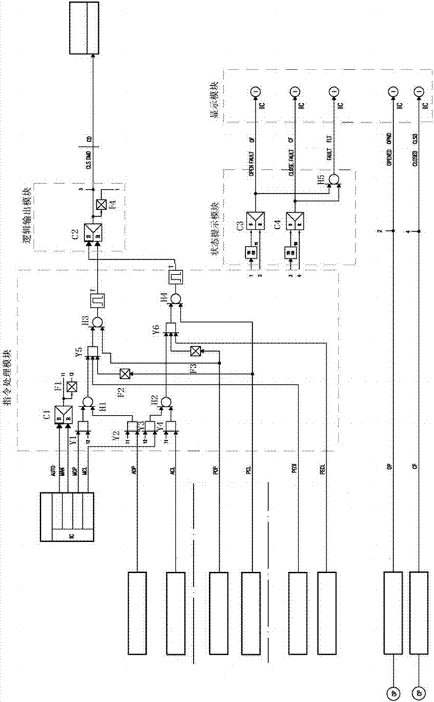 華龍一號(hào)機(jī)組單電控電磁閥得電關(guān)氣動(dòng)執(zhí)行機(jī)構(gòu)邏輯模塊的制作方法與工藝