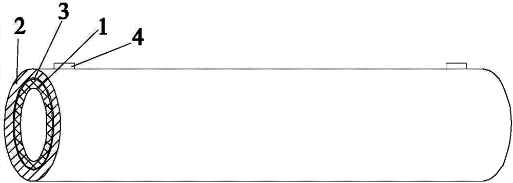 一種雙層塑料管材的制作方法與工藝