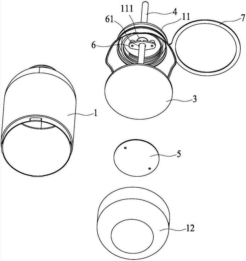 一种灯的结构的制作方法与工艺