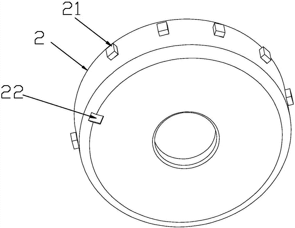 一種電機(jī)轉(zhuǎn)子罩殼底部凹槽檢測(cè)臺(tái)的制作方法與工藝