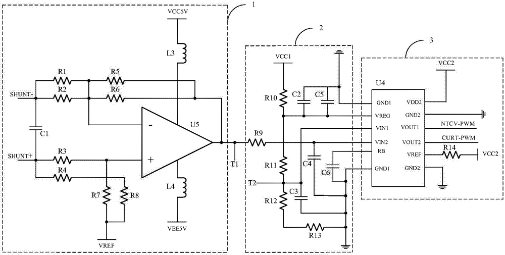 一种输出为PWM信号的电流测量电路的制作方法与工艺