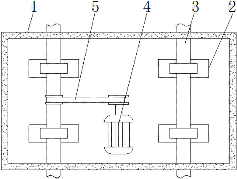 一種用于檔案柜移動(dòng)的電動(dòng)移動(dòng)裝置的制作方法