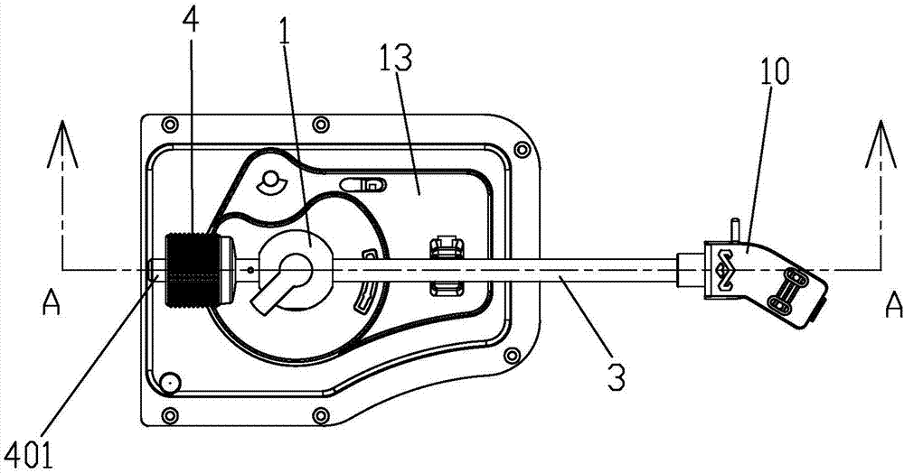 一种唱盘机的唱杆转轴结构的制作方法与工艺