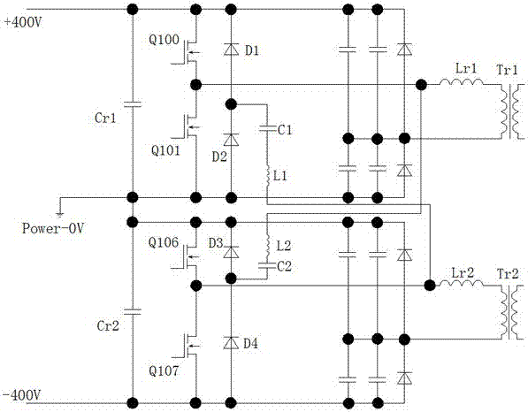 一種兩個(gè)LLC交錯(cuò)并聯(lián)的變換電路及充電樁的制作方法與工藝