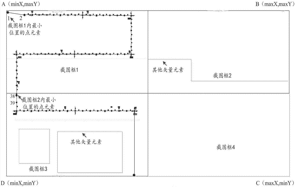 一种CAD矢量图自动切图方法及装置与流程