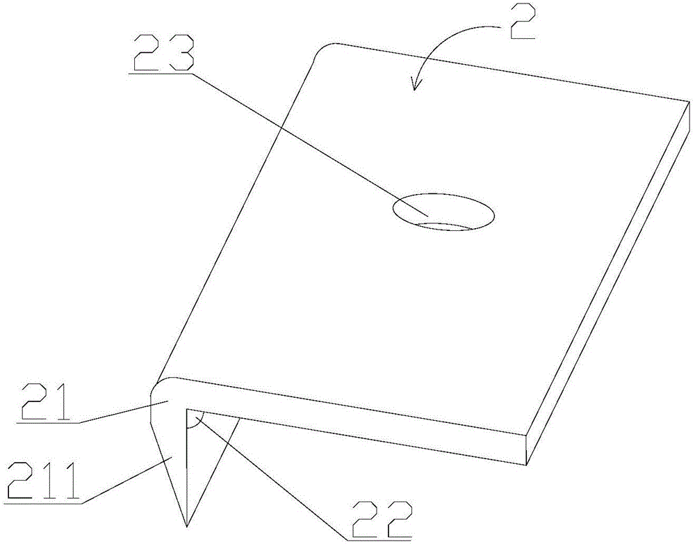 一種用于加工仿古木地板的手刮刀的制作方法與工藝