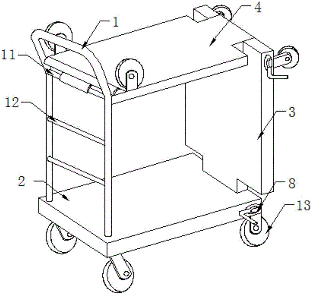 一種建筑材料專(zhuān)用運(yùn)輸推車(chē)的制作方法與工藝