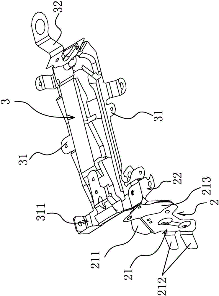 一種混動車電機(jī)控制器的安裝支架的制作方法與工藝