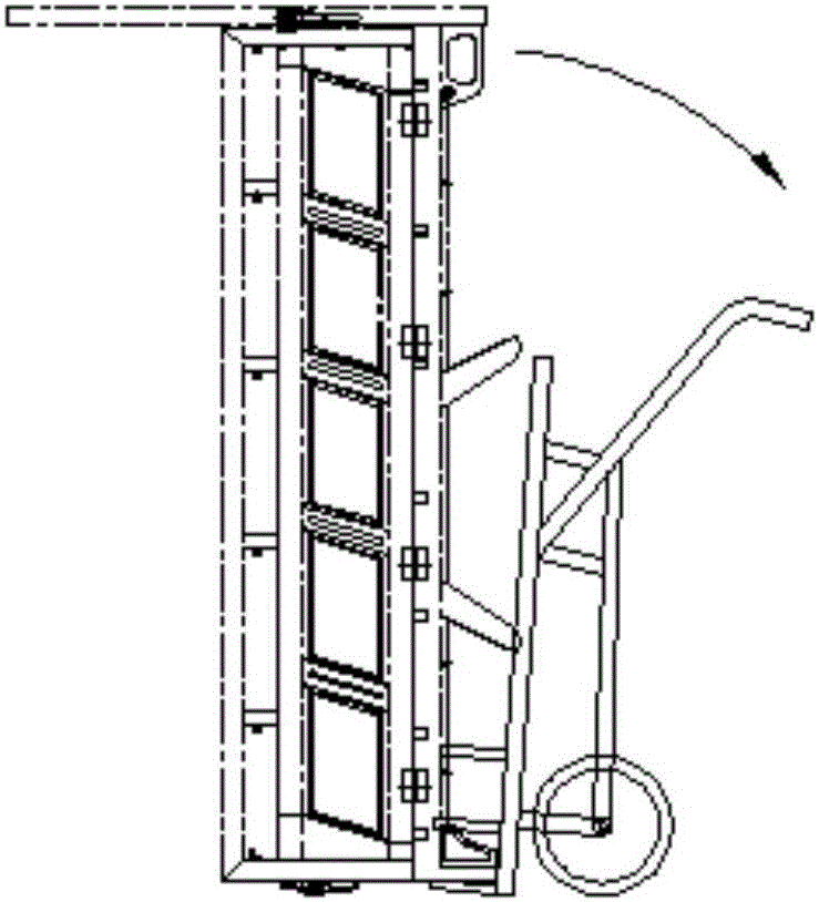 三輪摩托車車廂擺放轉(zhuǎn)運(yùn)拖車的制作方法與工藝