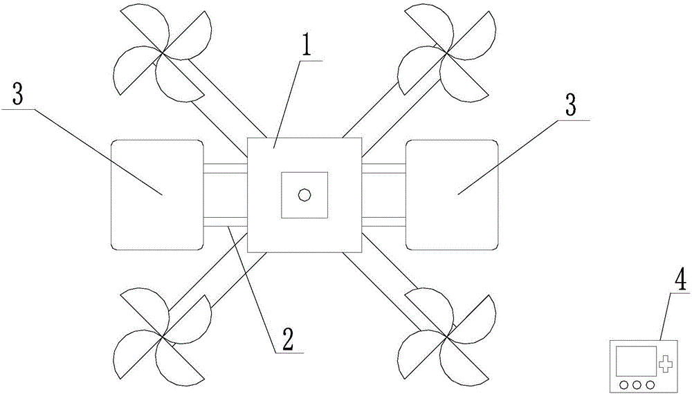 一種無(wú)人機(jī)快速撒施裝置的制作方法