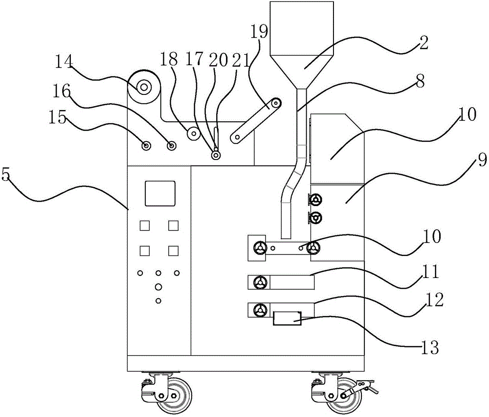 一種顆粒包裝機(jī)的制作方法與工藝