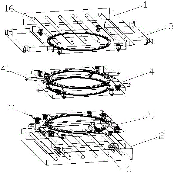 一種雙層O型圈成型模具的制作方法與工藝