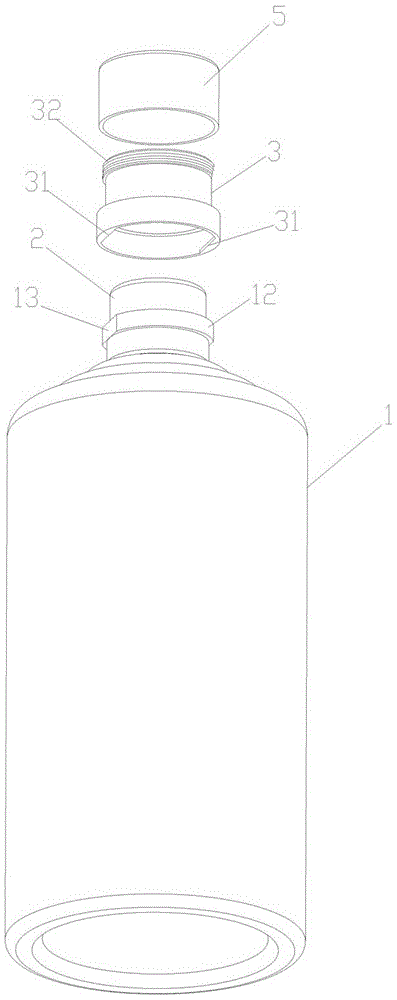 一种旋卡式酒瓶密封盖结构的制作方法与工艺