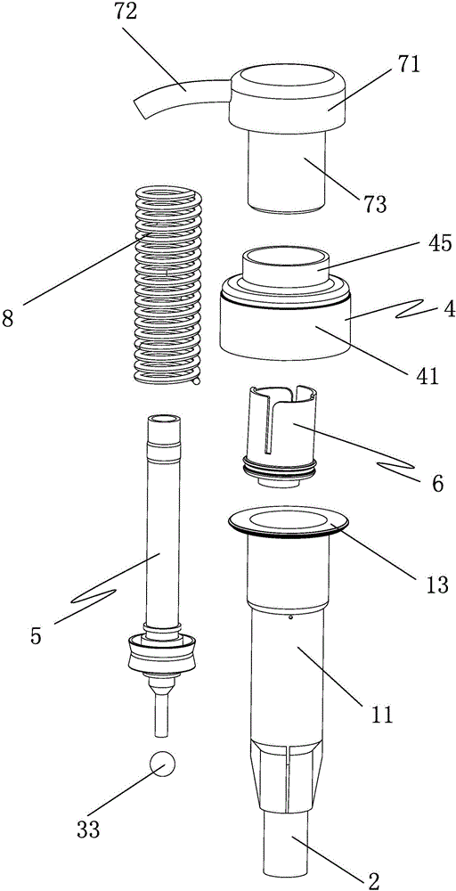 一种弹簧内置的标准一体化液体分配泵系统的制作方法与工艺
