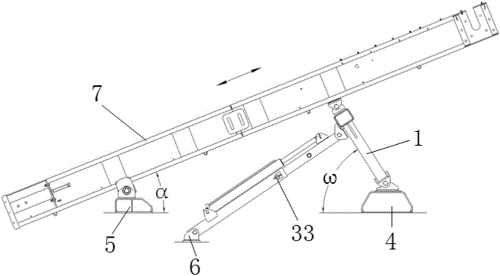 支撐裝置、帶式輸送機(jī)及移動(dòng)式破碎機(jī)的制作方法