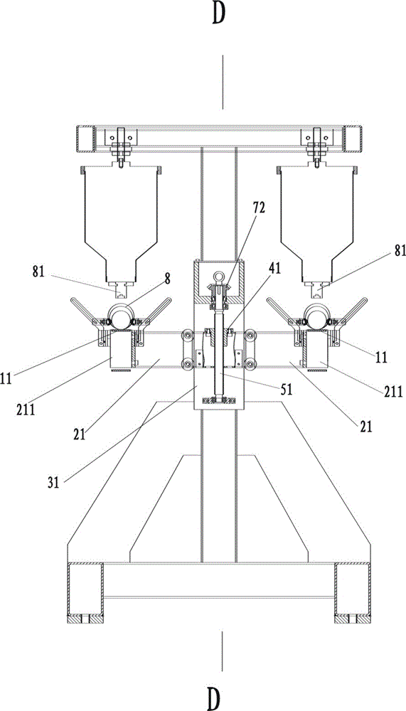 金屬罐電磁感應(yīng)烘干機(jī)的罐徑自動調(diào)整機(jī)構(gòu)的制作方法與工藝