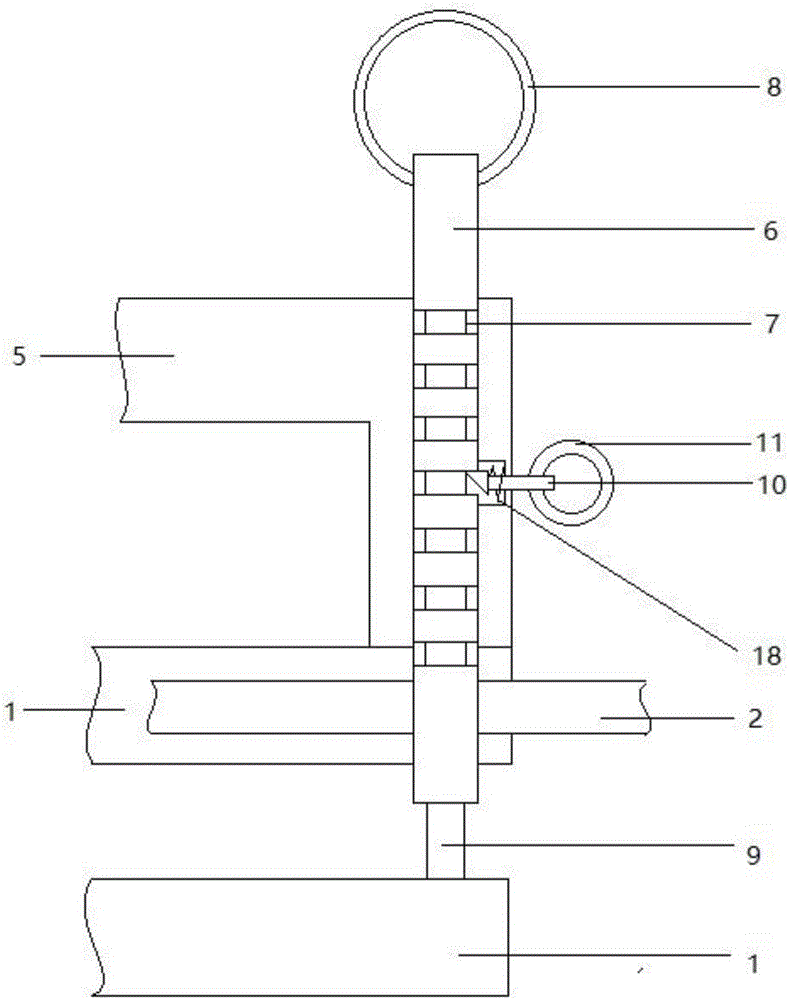 建筑用夾磚裝置的制作方法