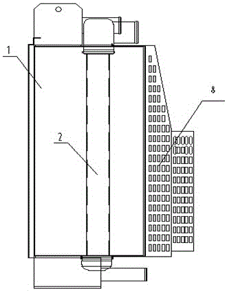 一种带中冷器的水箱结构的制作方法与工艺