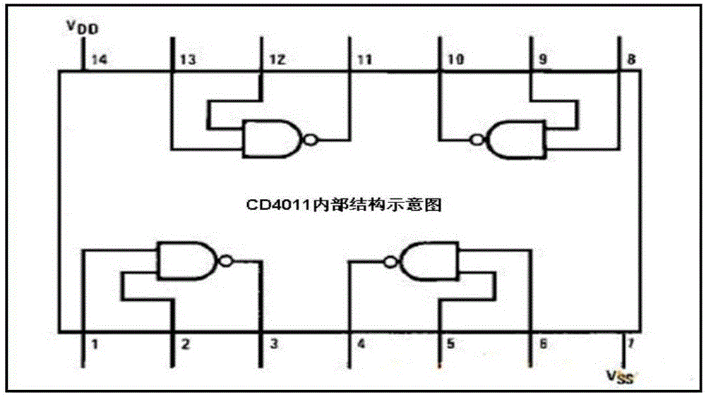 基于cd4011与光敏电阻的声控电路的制作方法