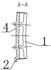 一種預(yù)熱器掛板結(jié)構(gòu)的制作方法與工藝